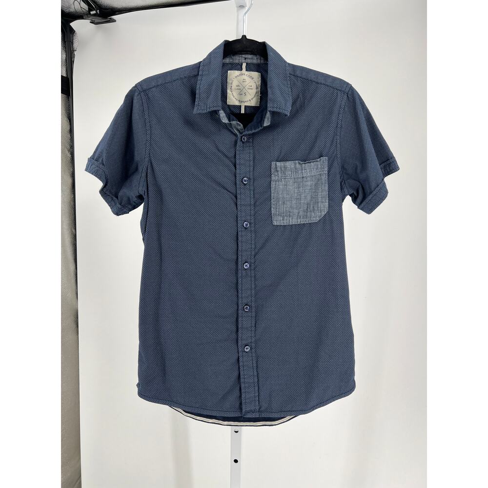 Native Code Button Down- Mens Small - Picture 5 of 10